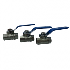 Metallic ball valve